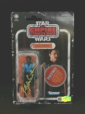 SIGNED Star Wars Lando Hasbro Figure Unopened Billy Dee Williams w COA picture