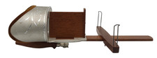 Stereoscope Stereoviewer Sun Sculpture Wood Aluminum Hood Felt Underwood New Yor picture