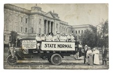 Incoming Students State Normal School~ Kearney Nebraska ~ Antique 1900s Postcard picture
