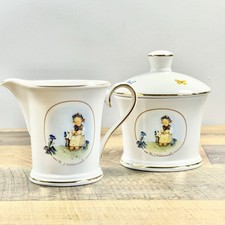 Goebel M.I. Hummel: Cream/Sugar Cup - The Botanist/Milchgeisser Enzianmadchen picture