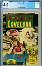 Lovelorn #53 CGC 4.0 1954-HEART OF A DRUNKARD-RARE 2093073001 picture