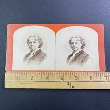 Harriet Beecher Stowe Stereoview Portrait Abolitionist Author 1870s picture