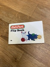 Rare Vintage Eat ‘n Park Flip Book Children’s Menu #6 1980s picture