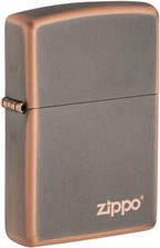 Zippo Rustic Bronze Zippo Logo 49839ZL picture