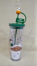 STARBUCKS PEANUTS 2026 GREAT PUMPKIN 24 OZ. COLD CUP TUMBLER W/TOPPER- NEW picture