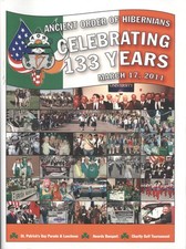 2011 Father Flanagan Ancient Order of Hibernians Parade & Luncheon Program picture