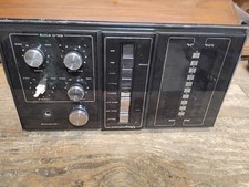 Vintage Magnavox Solid State Radio Tape Deck Face Plate MAKE OFFER picture