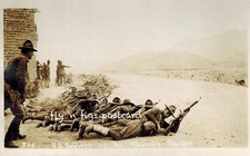 Punitive Expedition U.S. INFANTRY MEXICAN BORDER WAR MAY 24 1916 RPPC postcard picture