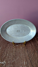 Wagner Ware Sidney O Sidney Al Oval Aluminum Platter Sizzling Steak Serving Tray picture
