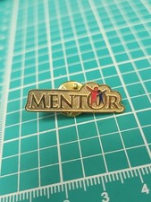 Vtg Mentor Gold Tone Lapel Pin picture