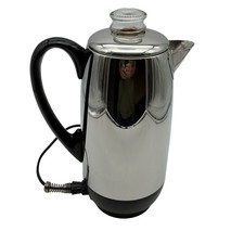 Vintage Farberware Superfast Electric Coffee Percolator Model 142B 12-cup Tested picture