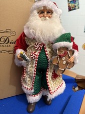 Karen Didion Originals Whimsical Gingerbread Santa CC16-239 picture