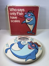 Vintage Star-Kist Tuna Promotional Bathroom Scale W Box Sorry Charlie 1972 WORKS picture