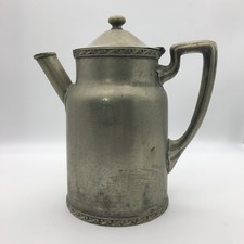 The Breakers Hotel Long Beach California 72 oz 1929 Ornate Silver Coffee Pot picture