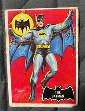 BATMAN:1966 BLACK BAT CARDS=MIXED (USA&UK) COMPLETE SET OF 55, TOTAL OF 75 CARDS picture