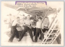 1939 USS Arkansas BB-39 5-inch/51-caliber secondary battery loading  5x7