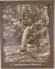 c1910 - 1920s Super Rare / Huge Photograph Vision Falls, Atherton Tablelands, NQ picture