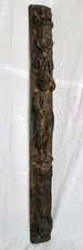 COLLECTIBLE DECORATIVE PAINTED PLASTER WALL HANGING SCULPTURE picture