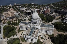 Photo:Madison Wisconsin 2016 Wisconsin Capitol Aerial View Neighborhoods picture