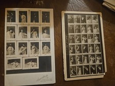 Julia Marlowe Signed Antique Cabinet Card Photo Lot Autographed Stage Ephemera  picture