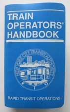 Vintage 1990 New York Subway Rule Book Train Operators' Handbook R-44 R-68 SMEE picture