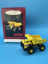 Hallmark Keepsake Tonka Mighty Dump Truck 1996 Christmas Ornament QX6321 New picture