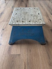 Vintage Great Northern Railroad Embossed Morton Mfg Conductors Platform Step picture