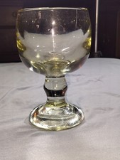 Vintage 8in Gobblet Glass 4.5 Diameter picture