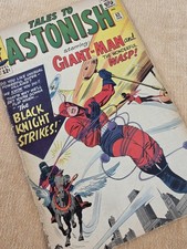 #52 TALES TO ASTONISH KEY Issue 1st Black Knight+Giant-Man & Wasp Marvel Comic picture