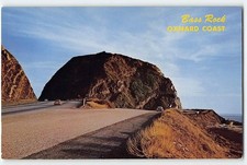 Oxnard Coast BASS ROCK Malibu Beach Ventura County, CA 1950s Vintage Postcard picture