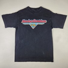 Vintage Harley Davidson Cafe New York T-Shirt Men's Large Single Stitch USA Made picture