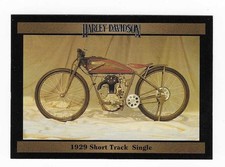1992 Collect-A-Card Harley-Davidson 1929 Short Track Single Series 2 #123 picture