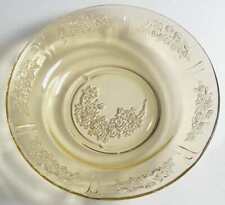Federal Glass  Sharon Amber Rimmed Soup Bowl 124623 picture
