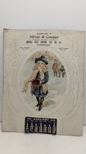 1910 Antique Vtg Silver & Cooper Wholesale Morningside Sioux City IA Calendar picture