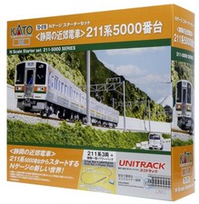 KATO N Gauge Starter Set Shizuoka Suburban Train 211 Series 5000 Series 10-016 R picture