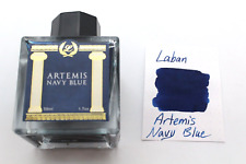 Laban Artemis Navy Blue 50ml Fountain Pen Ink Bottle picture
