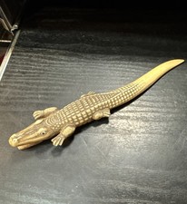Vintage Celluloid Alligator Pencil Holder picture