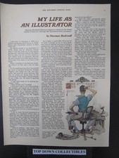 My Life As An Illustrator By Norman Rockwell Magazine Ad 10