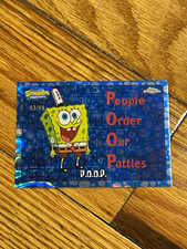 Topps 2025 Topps Chrome SpongeBob 25 #88 People Order Our Patties 93/99 picture