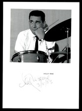 Shelly Manne 1920-1984 with COA American Drummer Original + G 53513 picture