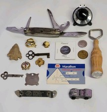 Grandpa's JUNK DRAWER LOT Vintage Collectibles for Parts/Repair/Resell/Display picture