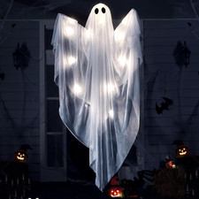 Halloween Hanging Light up Ghost, 47