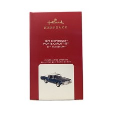 2020 Hallmark 1970 Chevrolet Monte Carlo SS 5th Anniversary Limited Ornament picture