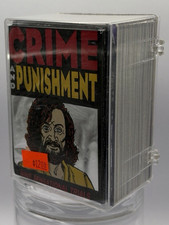 CRIME AND PUNISHMENT COMPLETE 110 TRADING CARD SET ECLIPSE ENTERPRISES 1992 picture