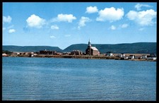 Vintage Cheticamp Nova Scotia Postcard Cabot Trail Color Photo J Urquhart picture