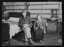 Photo:Penfield Georgia Bob Calloway Family 1941 Old Age Pension FSA picture