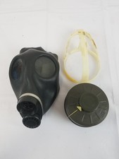 Vtg Israeli Gas Mask And Canister model 4 picture