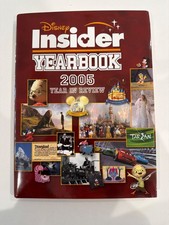 Disney Insider Yearbook 2005 Year in Review Walt Disney Company Guide Book picture