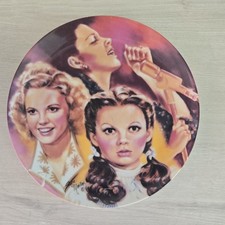R.J. Ernst Judy Garland Limited Edition Ceramic Collector Plate #1290 Round picture
