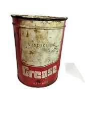 Vintage CATO OIL & GREASE OKC 1 lb | Grease Can | Vintage Oil & Gas Advertising picture